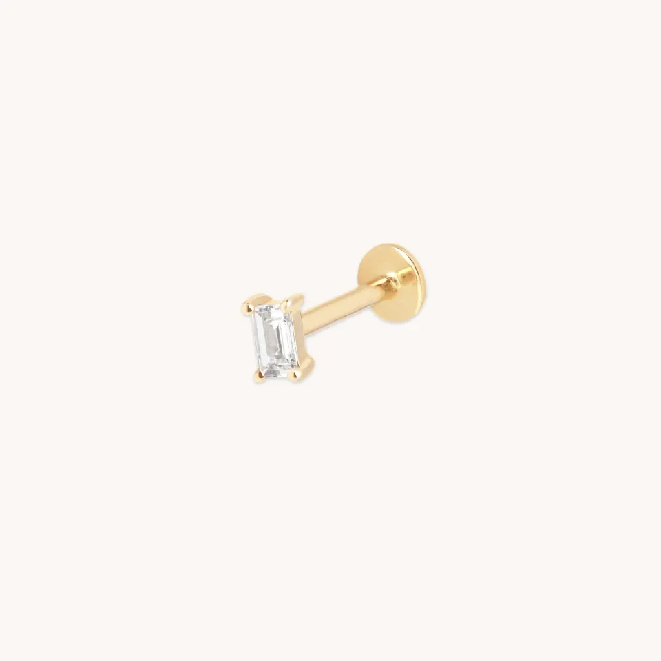 Astrid & Miyu Diamond Baguette piercing or massif