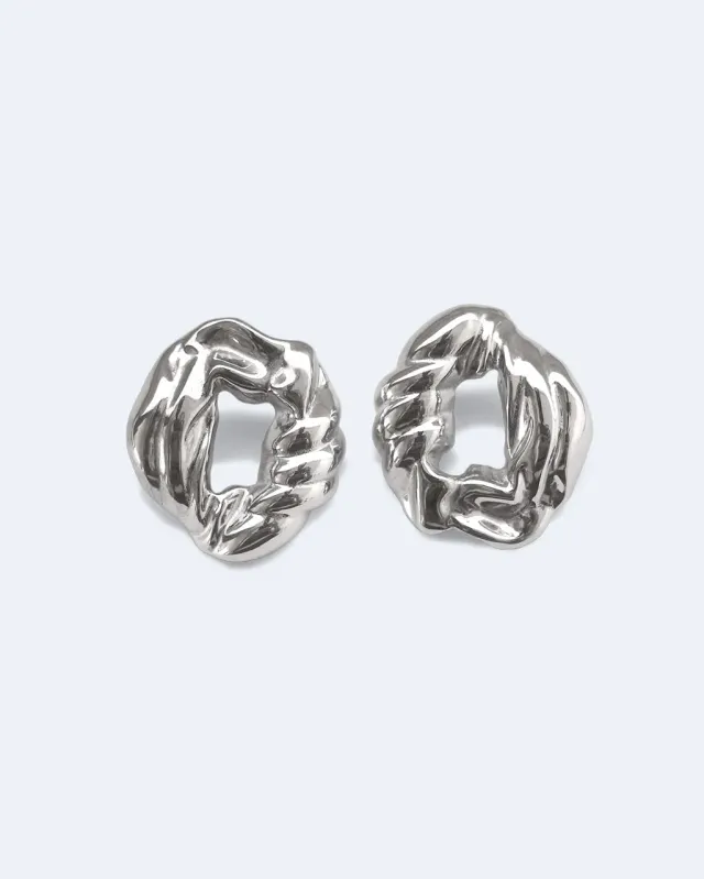 Completedworks Destination Unknown boucles argent recyclé