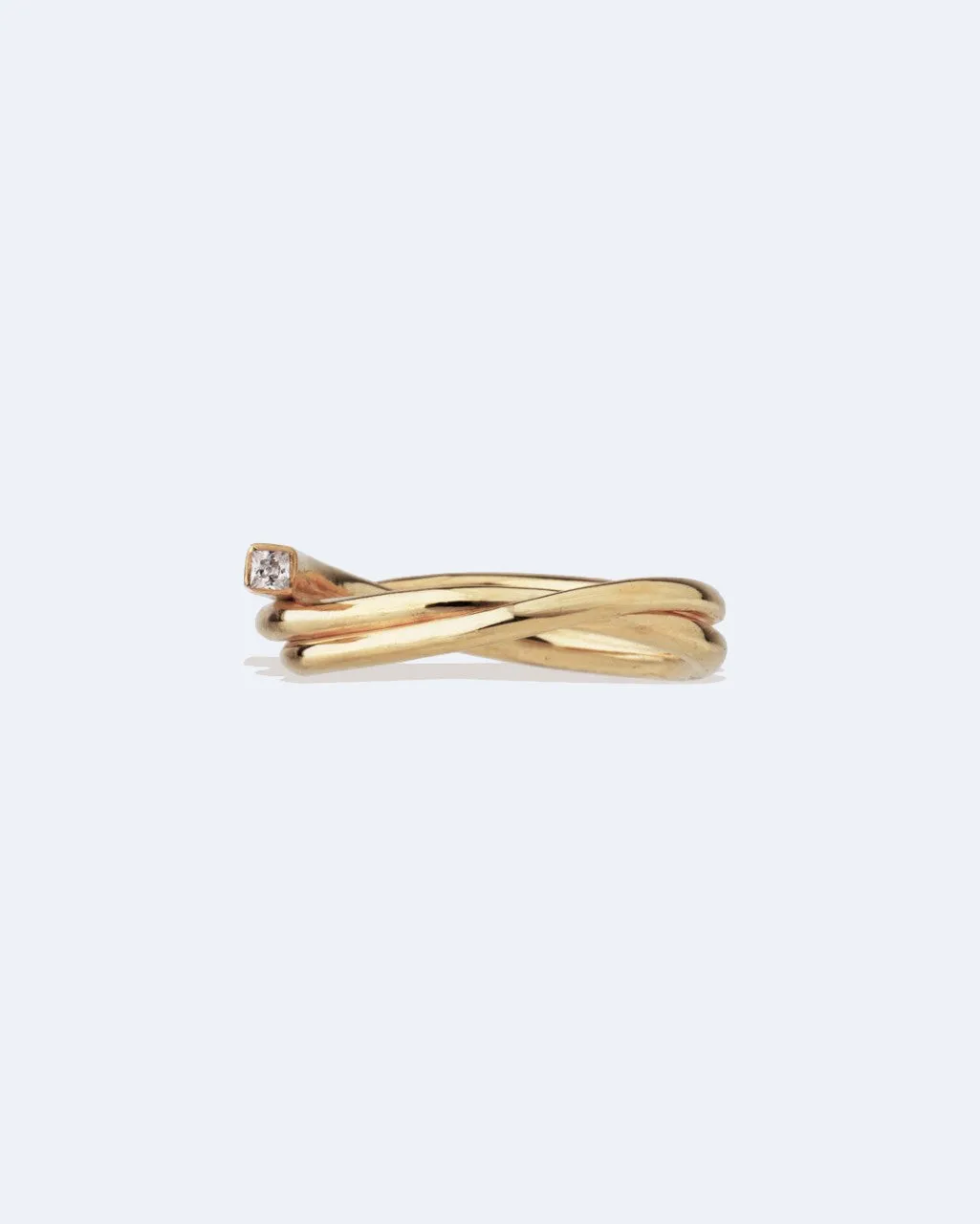 Completedworks Archaeology bague diamant or jaune 18ct