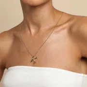 Astrid & Miyu K Initial Bold collier pendentif doré