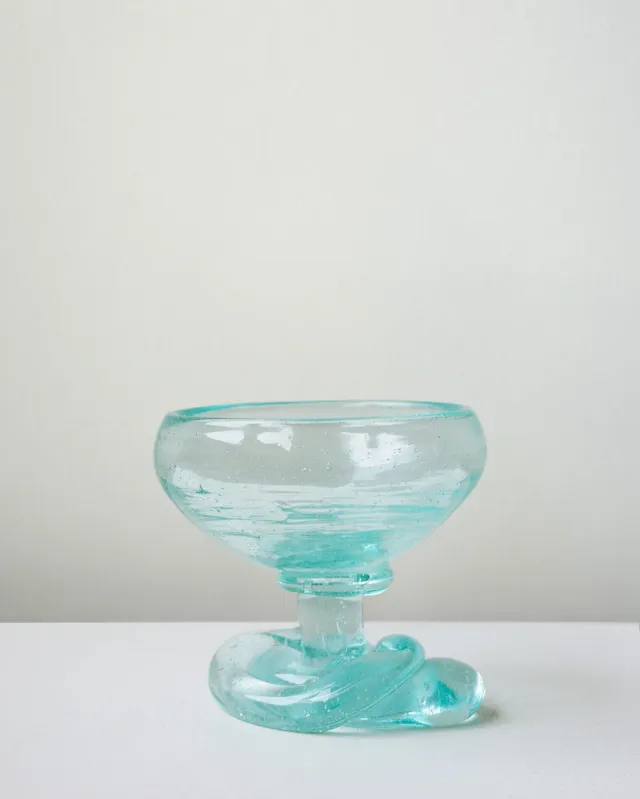 Completedworks Slow Thaw coupe à glace verre recyclé bleu