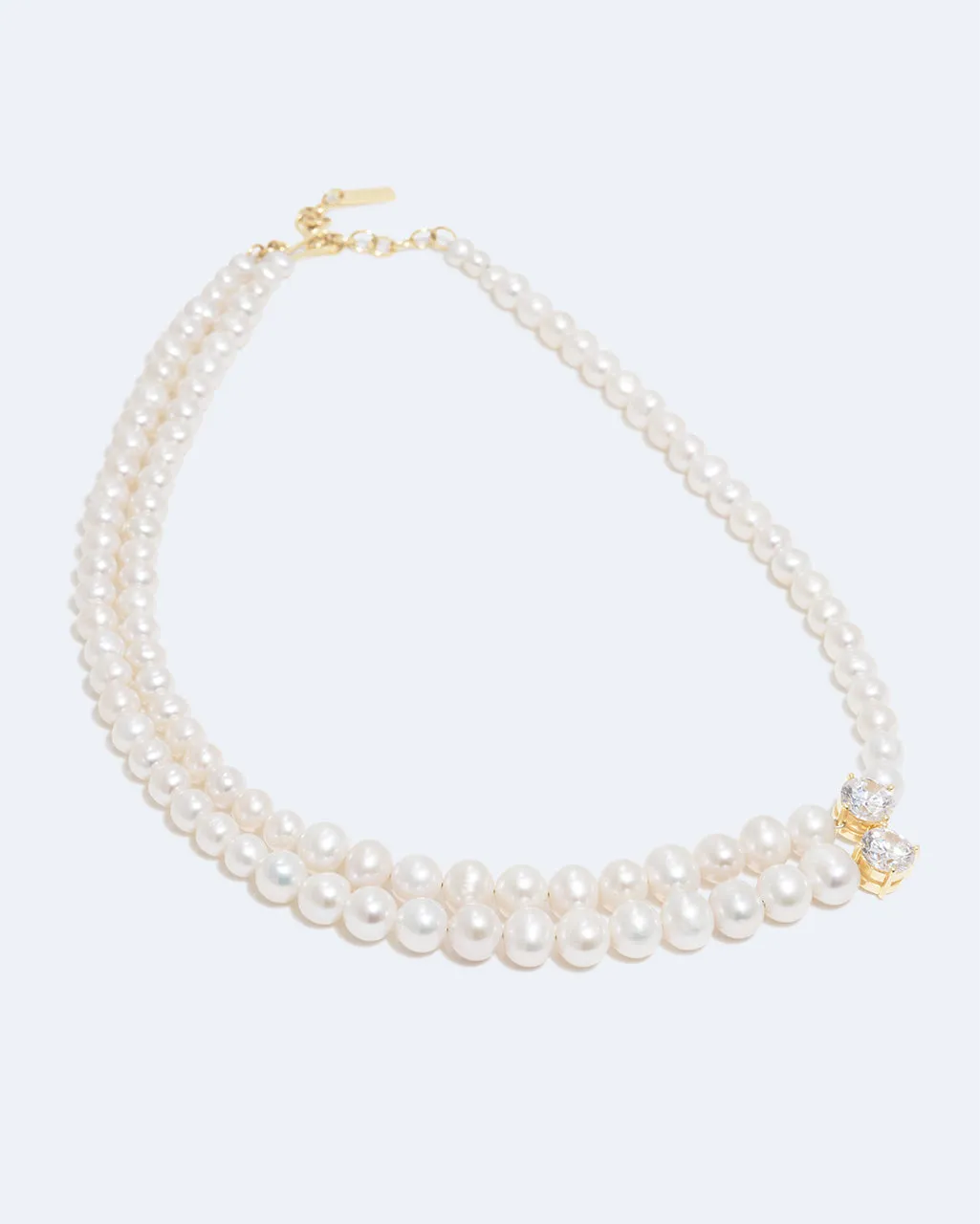 Completedworks The Light of the Past collier perles zirconia vermeil