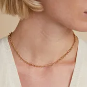 Astrid & Miyu Infinite Slim collier doré chaîne fine