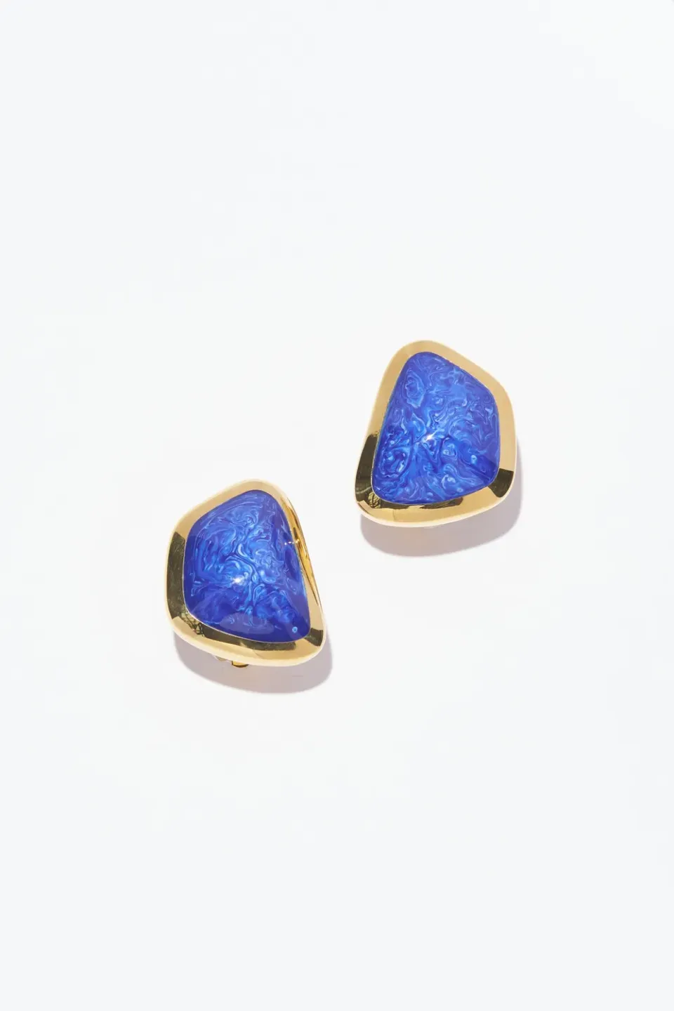 Philippe Ferrandis Riviera boucles d'oreilles clips