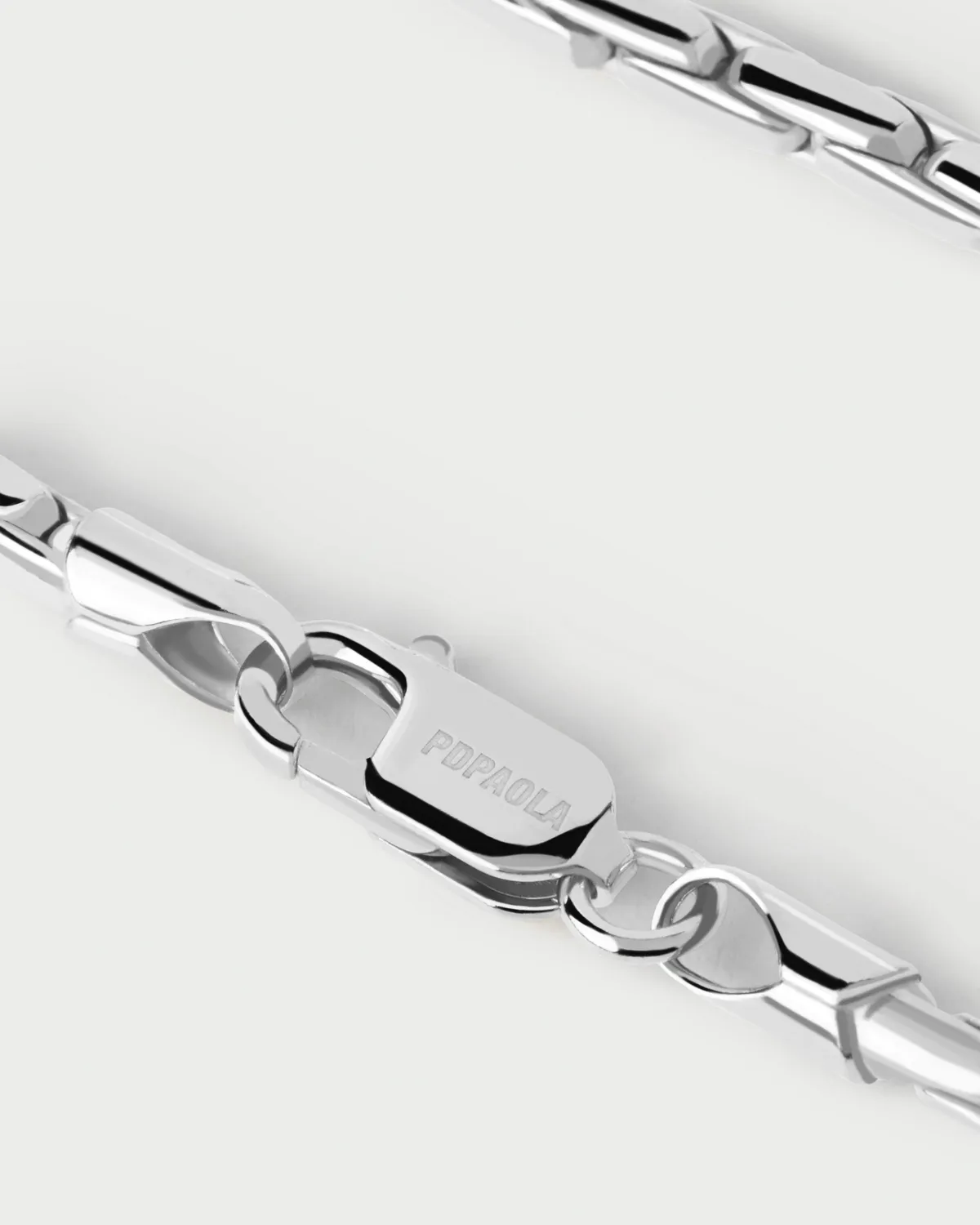 PDPAOLA Boston Large bracelet chaîne argent S 18 cm
