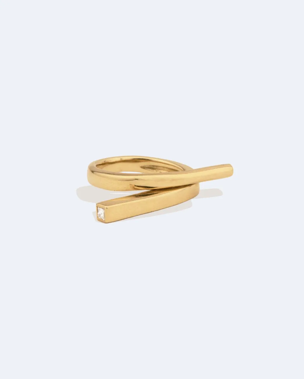 Completedworks Flight bague diamant or jaune 18ct