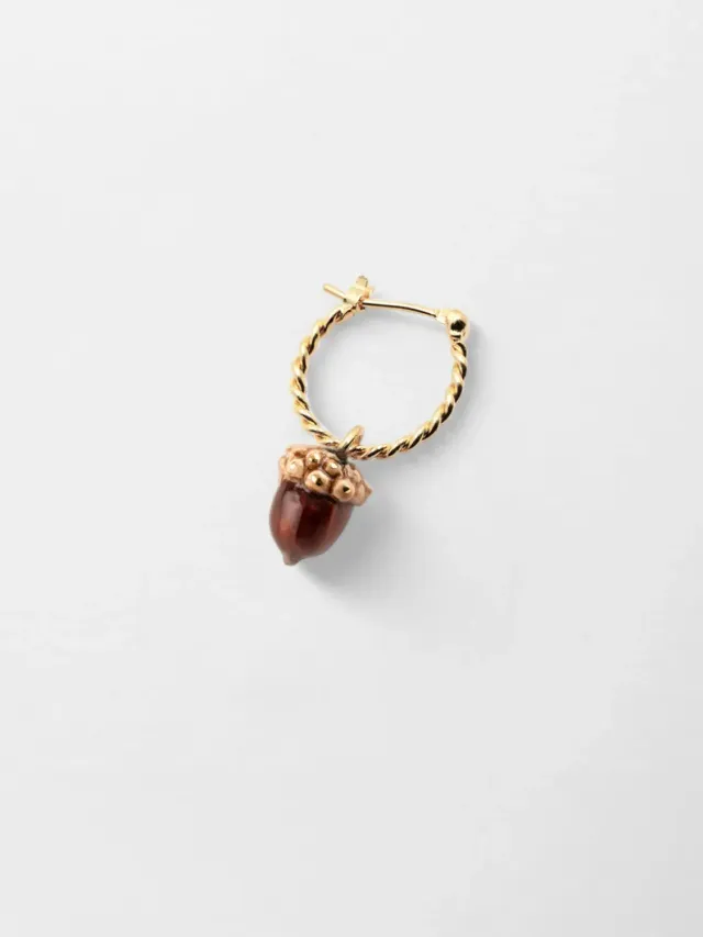 Nach Bijoux Mini créole Gland boucle d'oreille à l'unité