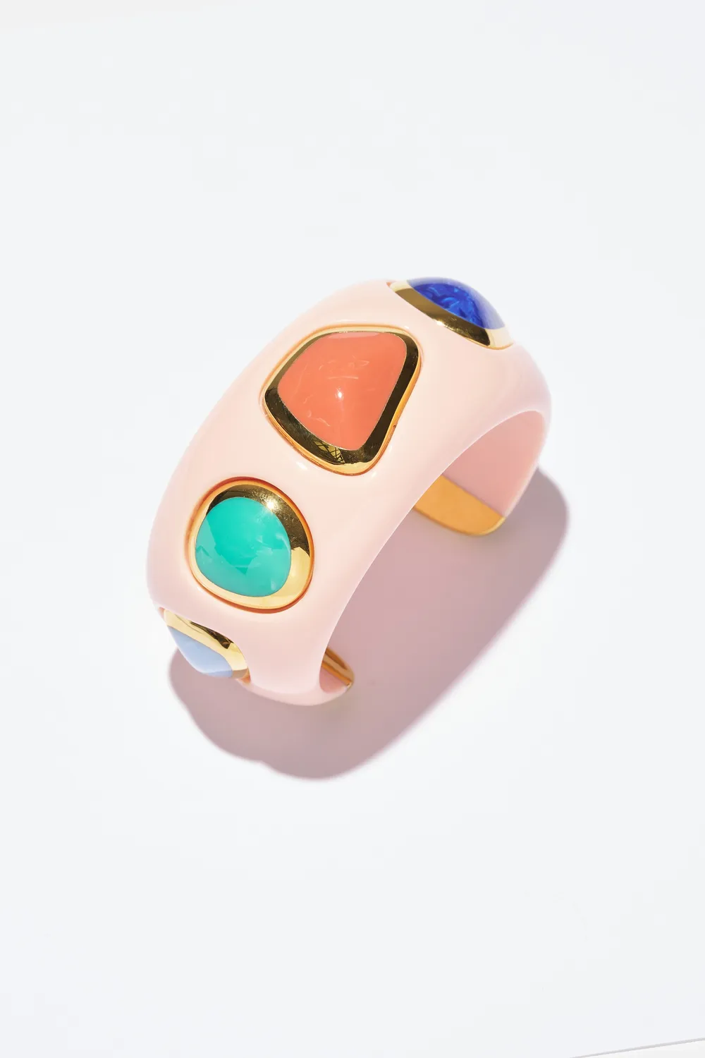 Philippe Ferrandis Riviera Large Cuff bracelet large doré