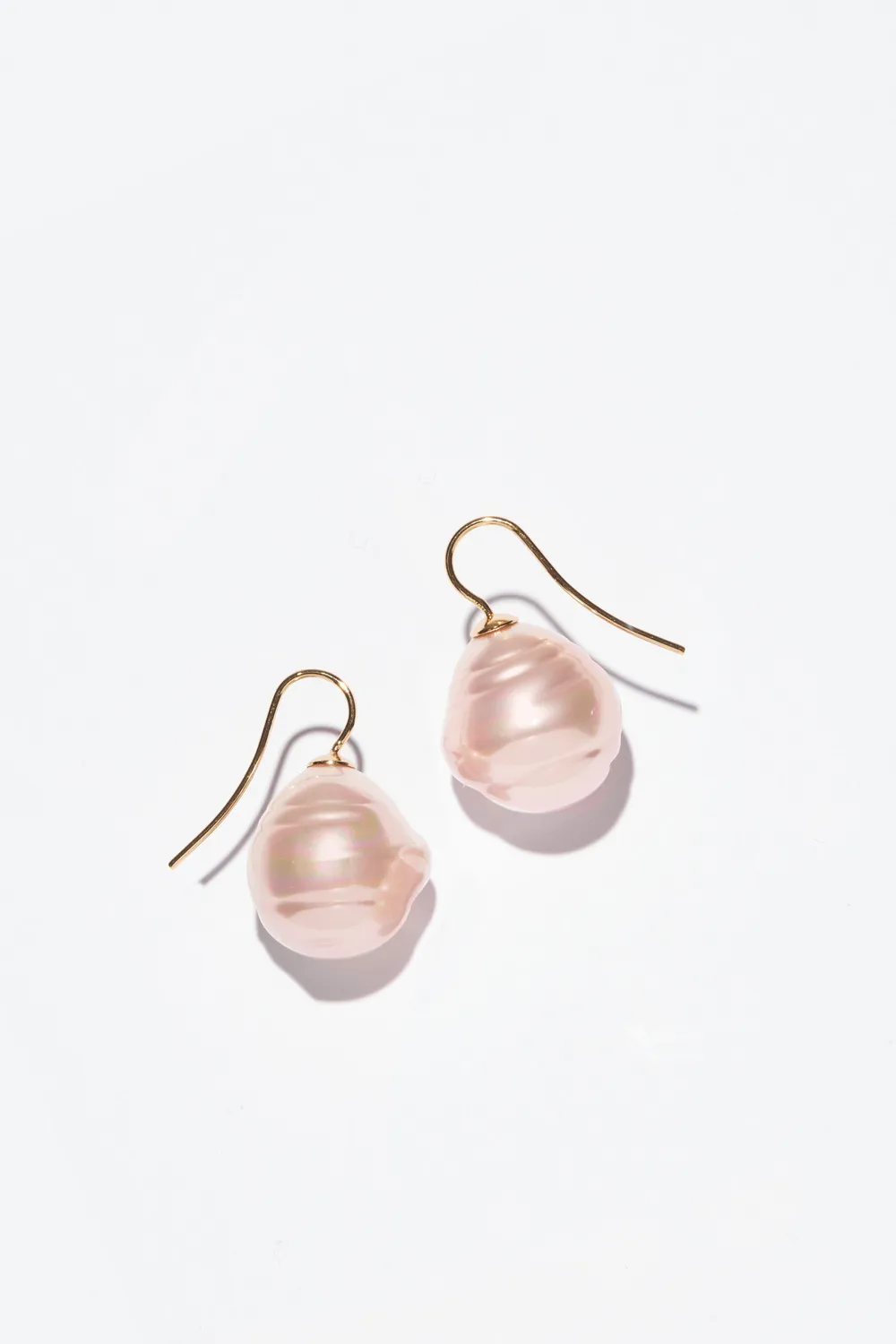 Philippe Ferrandis Pearly Pear boucles perles verre