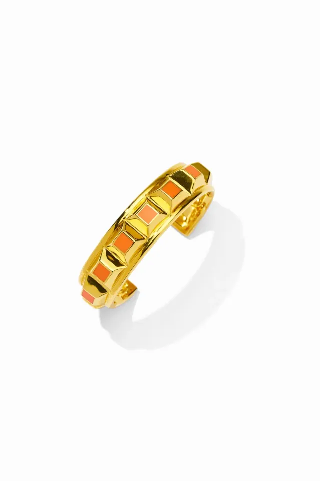 Philippe Ferrandis Kheops bracelet ouvert or 24 carats