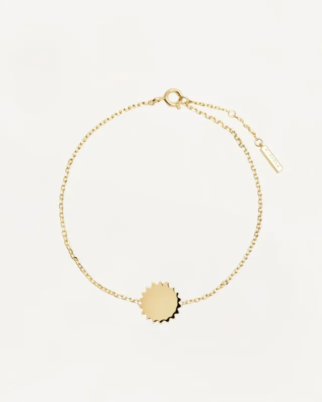 PDPAOLA New Age bracelet plaqué or 15-18 cm sans pierre