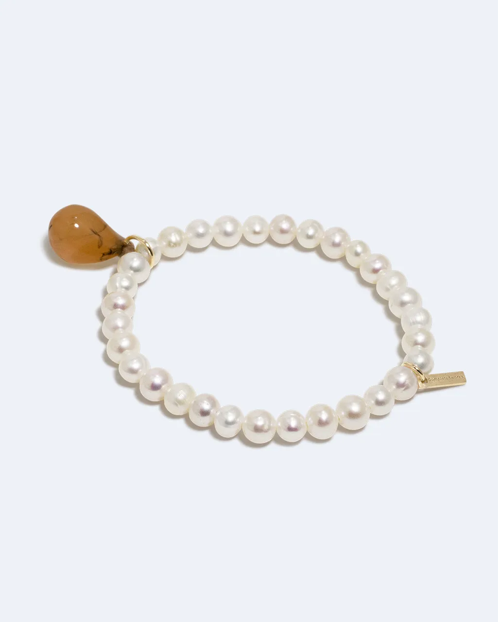Completedworks Last Roast Potato bracelet perle résine vermeil