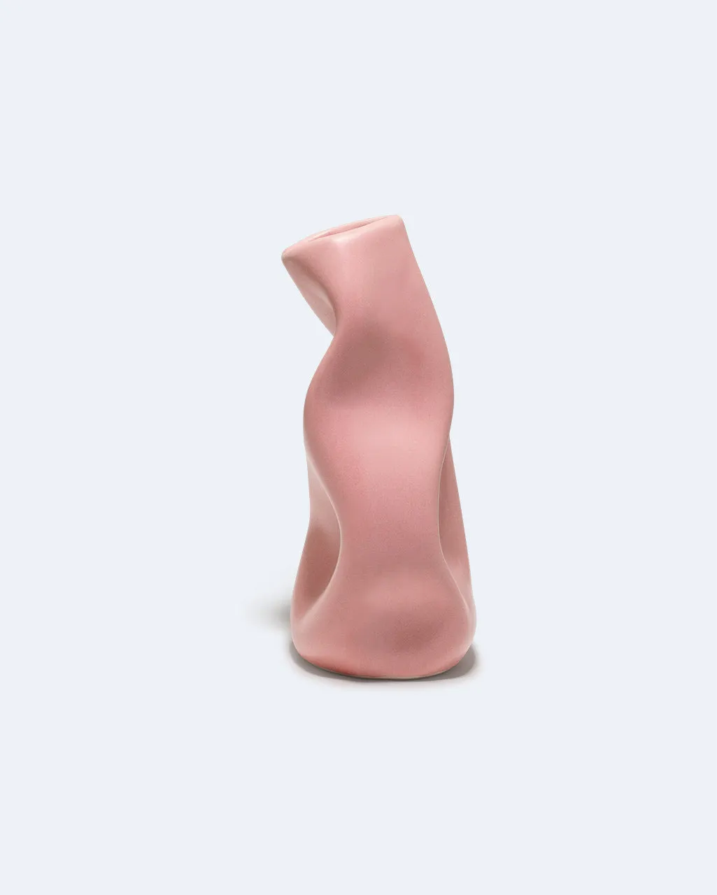 Completedworks Fold Seam vase céramique rose mat