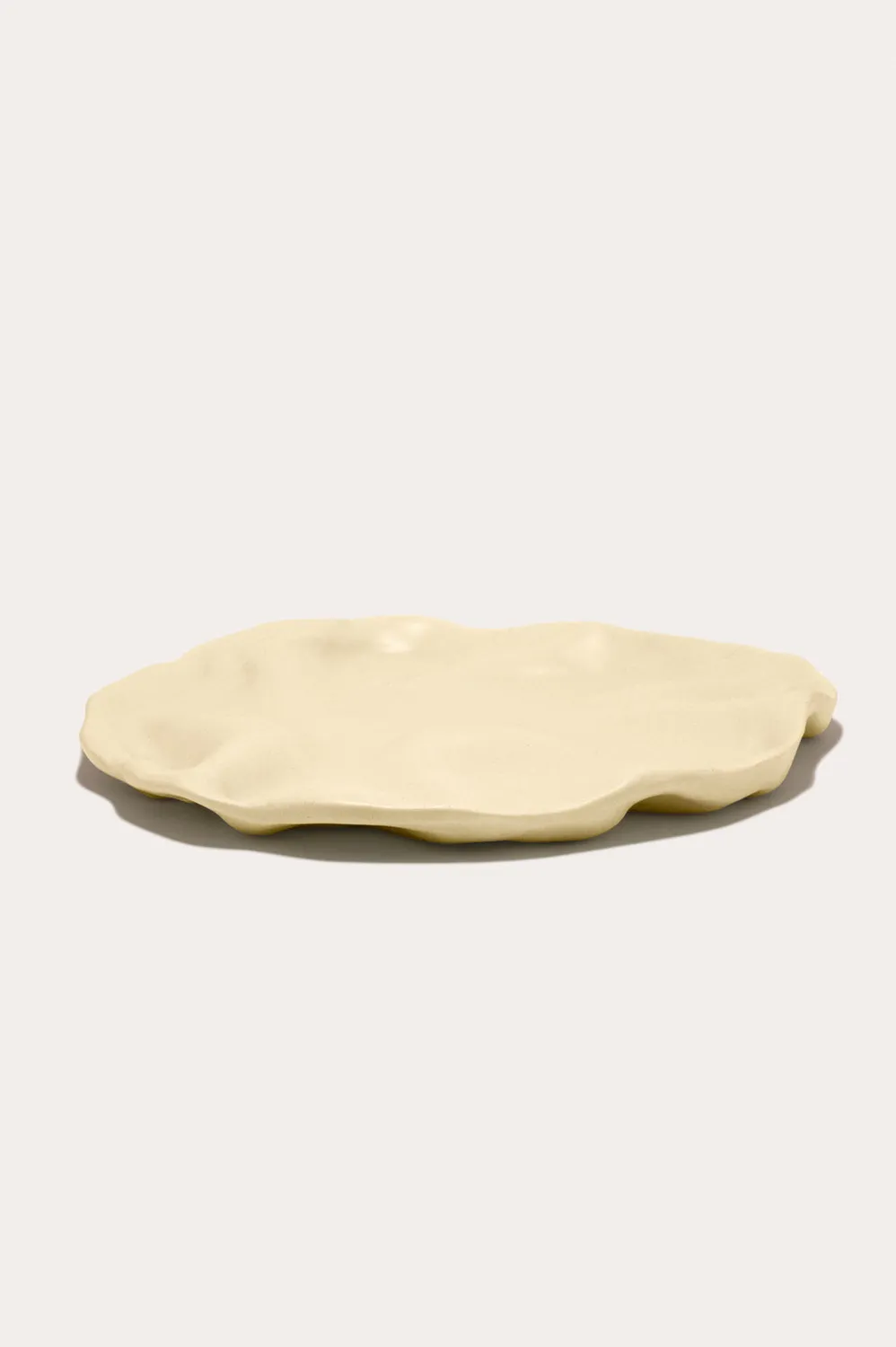 Completedworks Perfect Plate assiette jaune mat medium