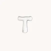 Astrid & Miyu O Initial Click Charm breloque or blanc