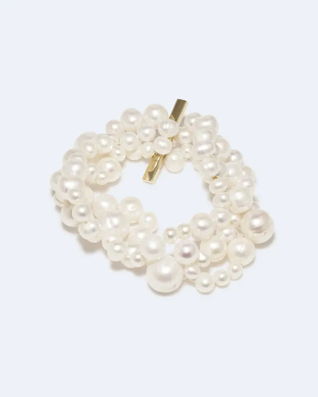 Completedworks Inevitable Husband bracelet perle vermeil or