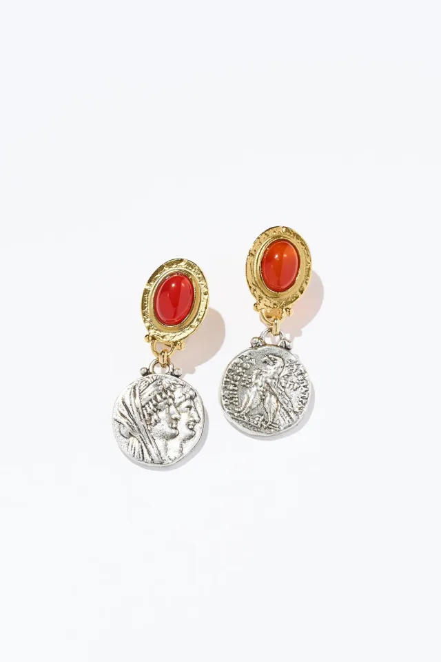 Philippe Ferrandis Baléares clips boucles antique doré