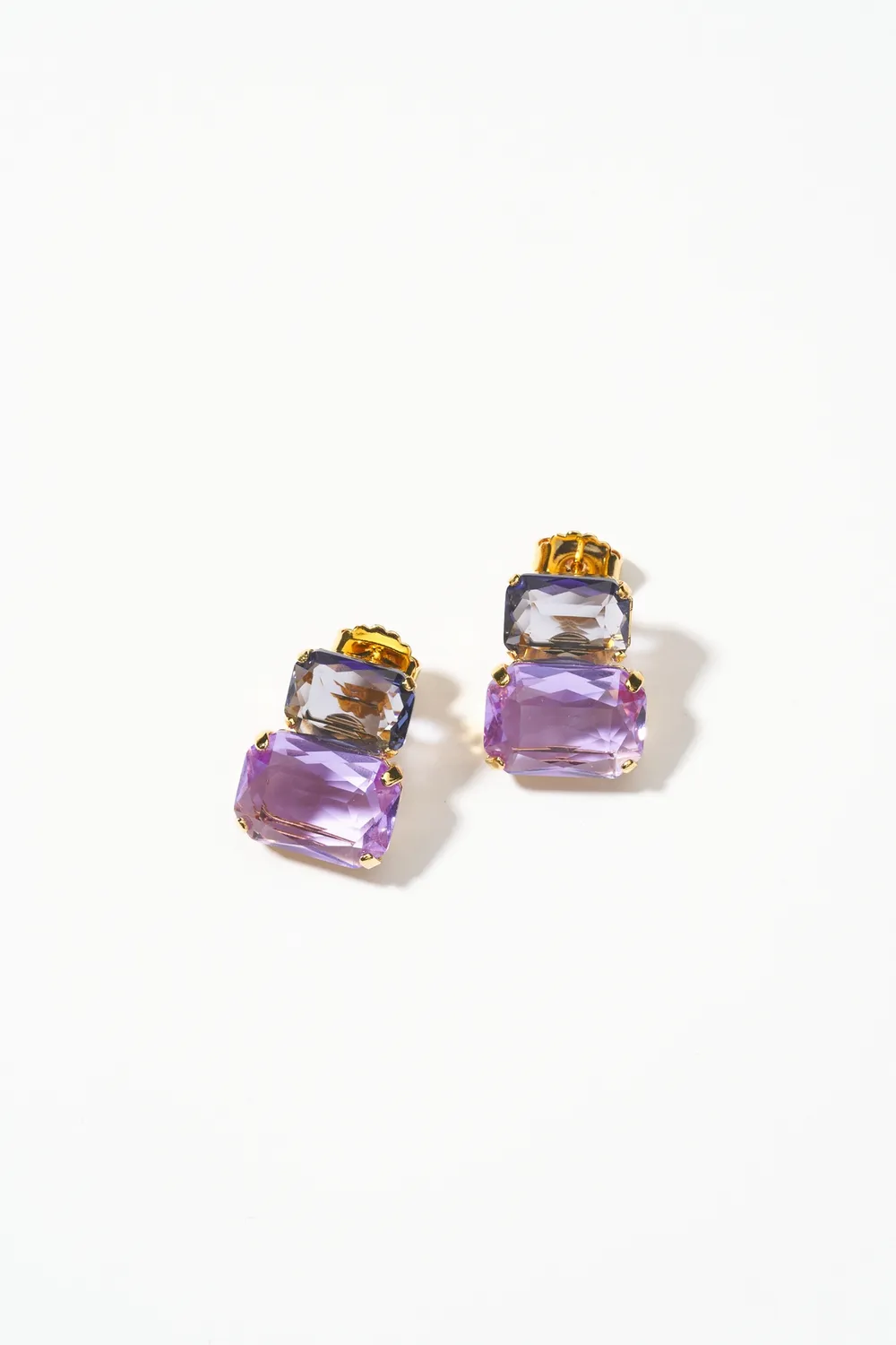 Philippe Ferrandis Baléares boucles percées doré or 24 carats