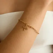 Astrid & Miyu Aries Zodiac Clip Charm breloque dorée bélier