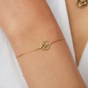 Astrid & Miyu Scorpio bracelet doré zodiaque scorpion