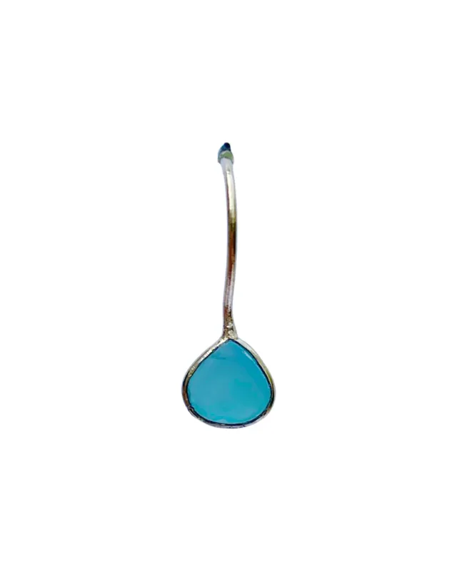 Le Fourbi de Capucine LF67 boucles d'oreilles laiton doré aventurine
