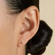 Astrid & Miyu Star piercing petit clou or massif étoile