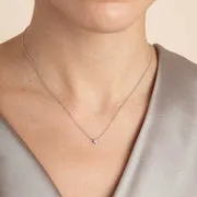 Astrid & Miyu Essential Crystal collier argent cristal
