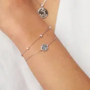 Astrid & Miyu Zodiac Cancer bracelet argent signe