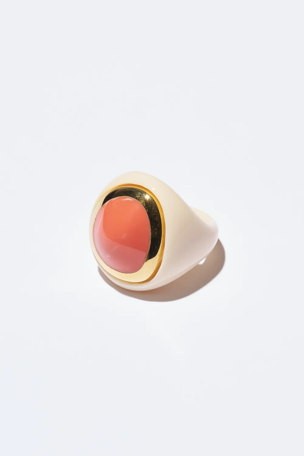 Philippe Ferrandis Riviera bague créateur finition dorée