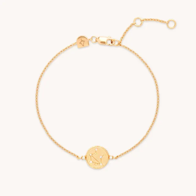 Astrid & Miyu Libra bracelet doré signe Balance