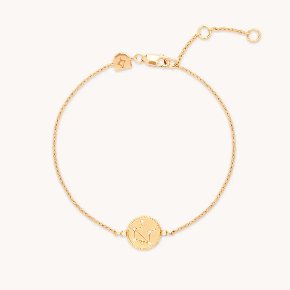 Astrid & Miyu Libra bracelet doré signe Balance