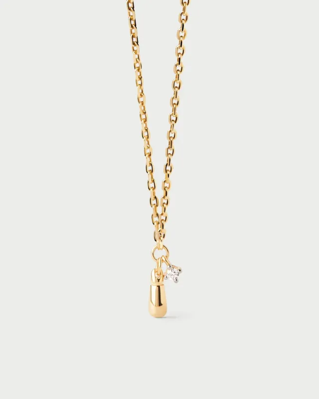 PDPAOLA Kira collier oxyde blanc