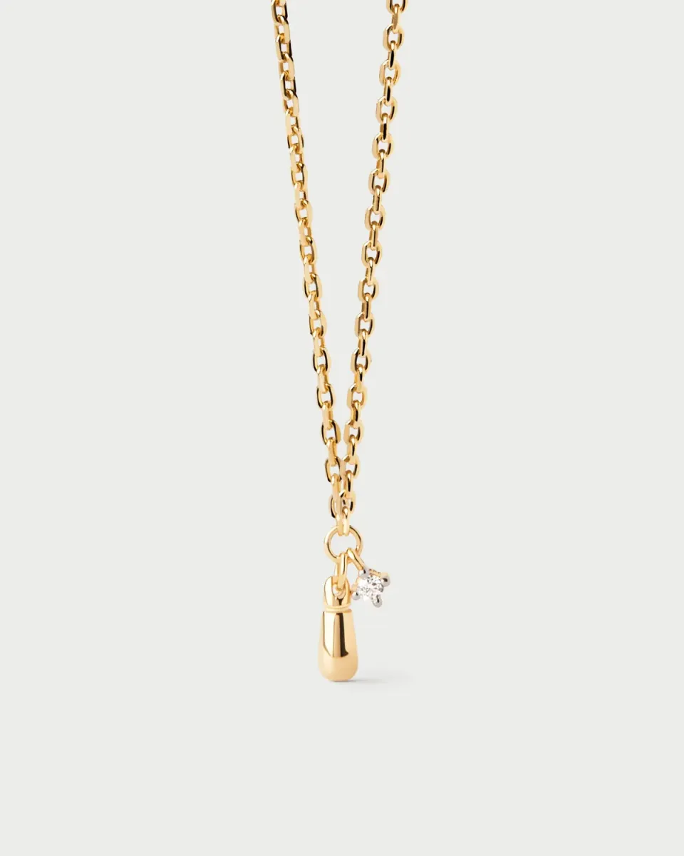PDPAOLA Kira collier oxyde blanc