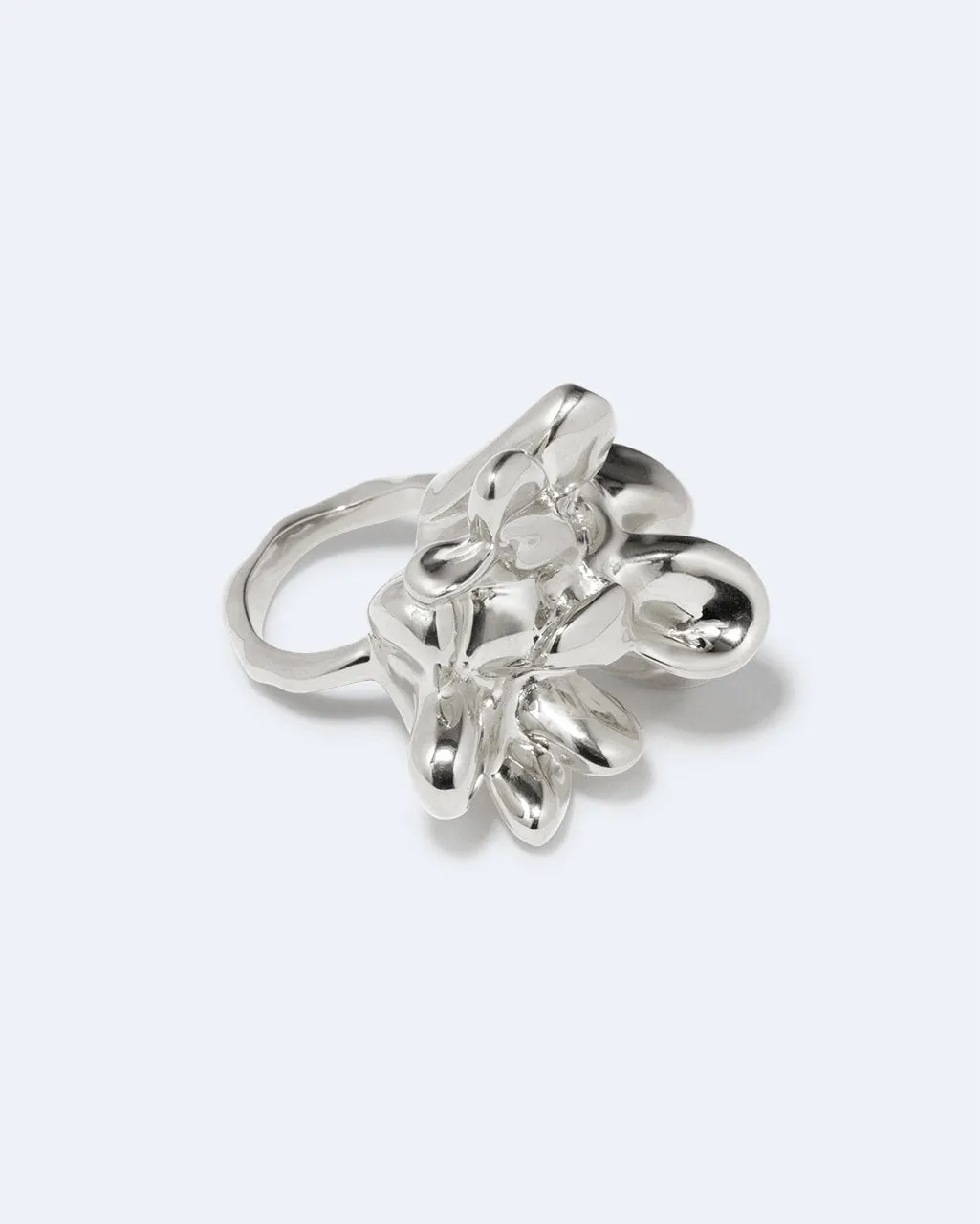 Completedworks General Strike bague argent tailles L O R