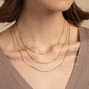 Astrid & Miyu Soho Chain collier chaîne or massif