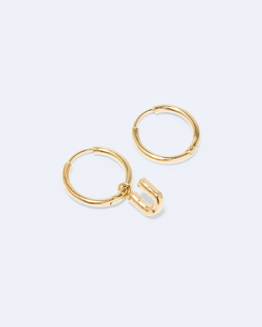 Completedworks Classicworks U boucles d'oreilles plaqué or