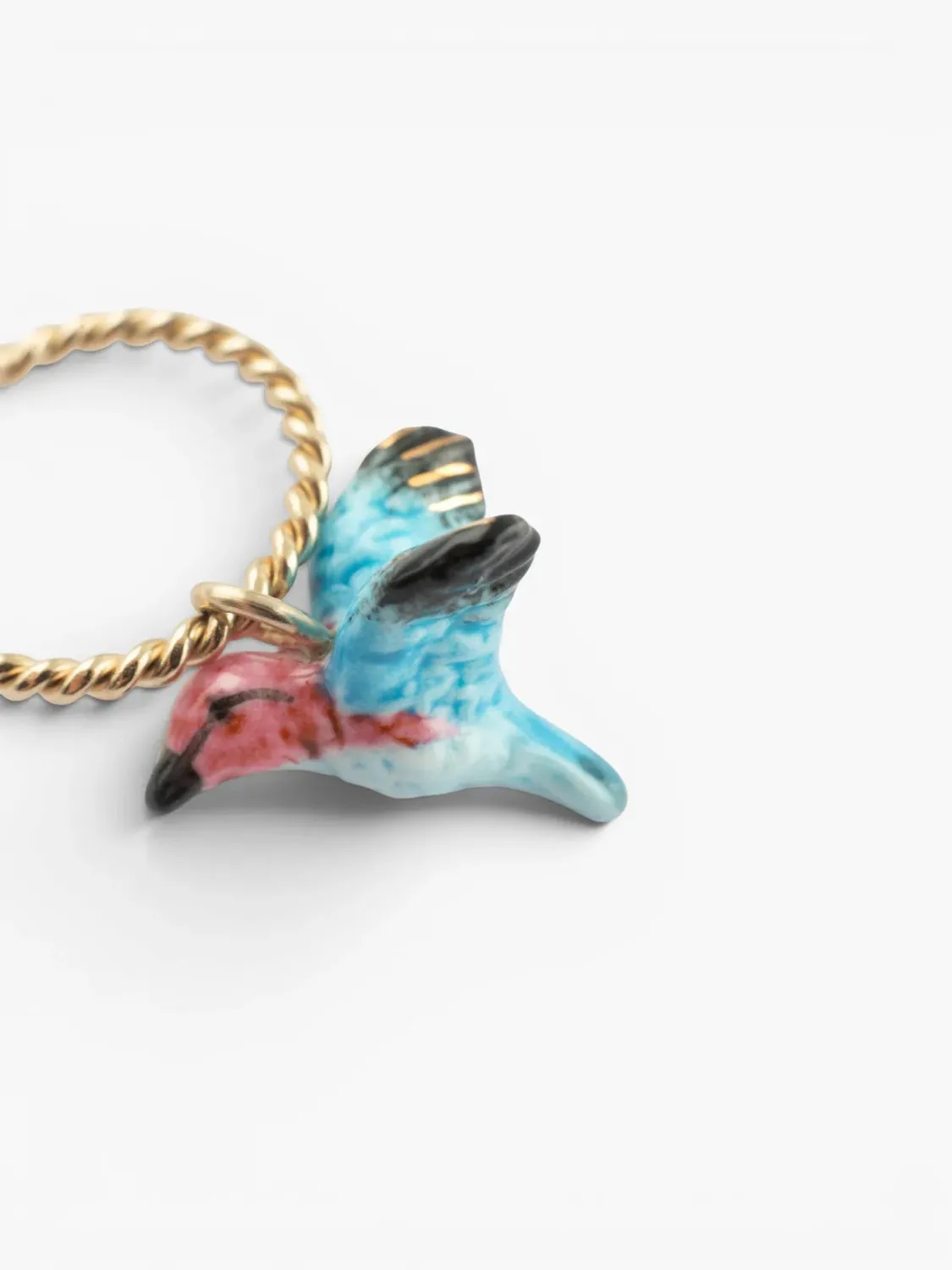 Nach Cosmic mini créole colibri boucle unité 2,8 cm
