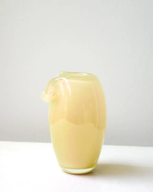 Completedworks B159 mini vase verre recyclé jaune