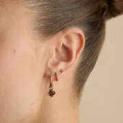 Astrid & Miyu Garnet January breloque clip or grenat