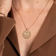 Astrid & Miyu Libra Bold Zodiac collier or