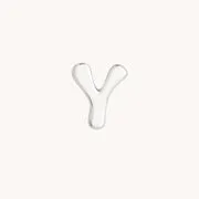 Astrid & Miyu O Initial Click Charm breloque or blanc