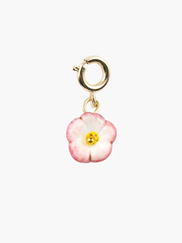 Nach Bijoux rose céleste charm porcelaine
