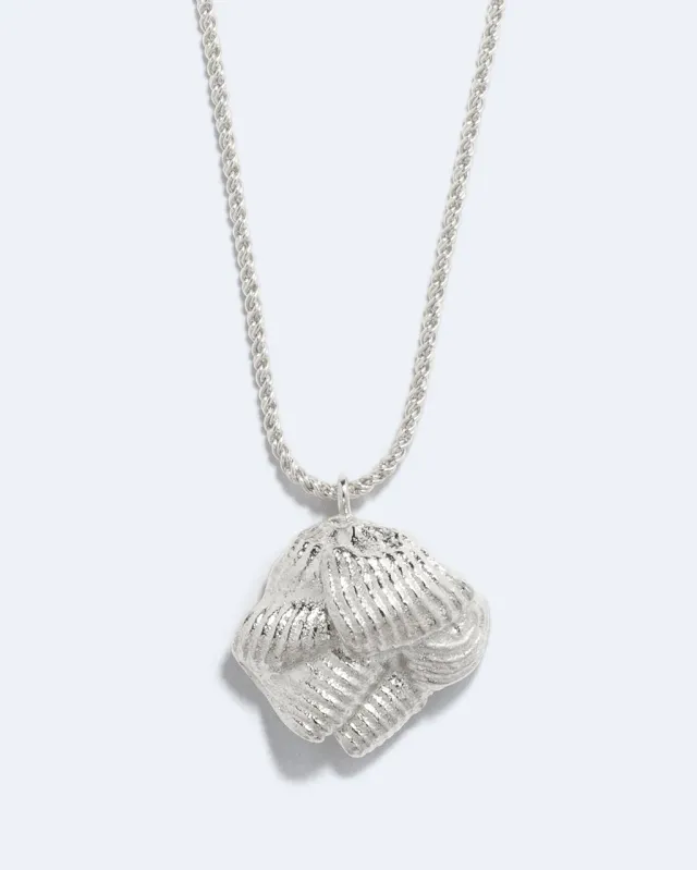 Completedworks Buttercream collier argent pendentif