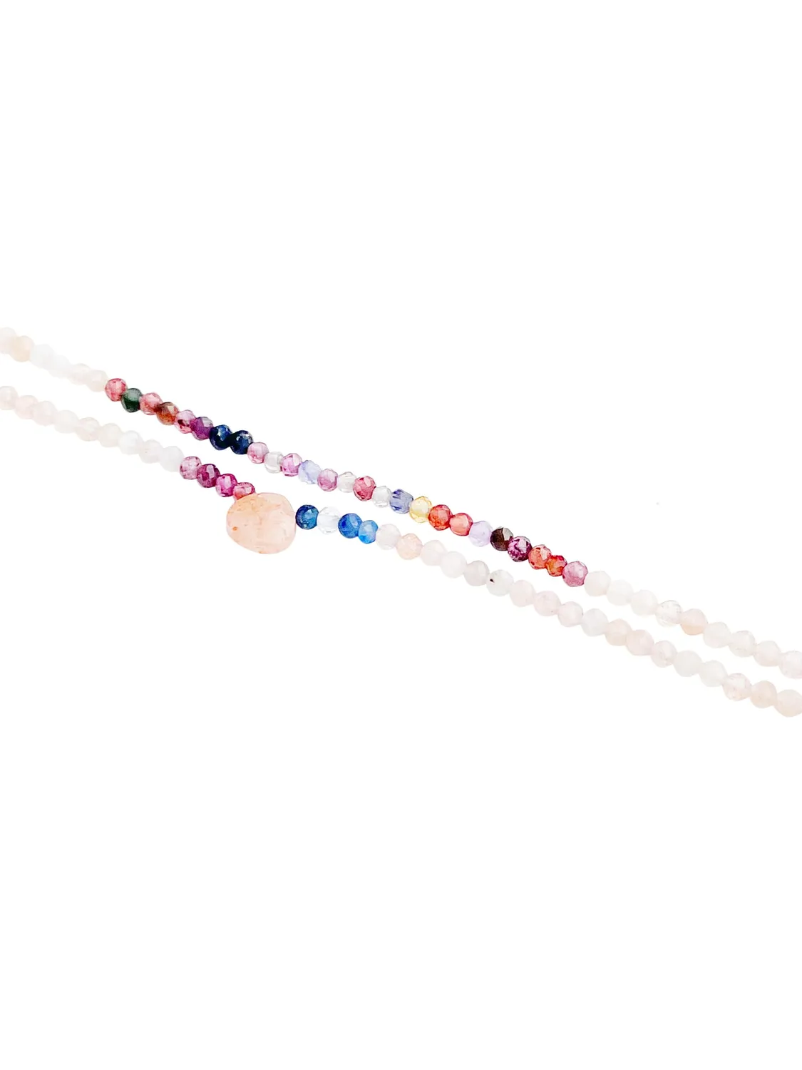 Le Fourbi de Capucine B21_62 bracelet laiton doré quartz