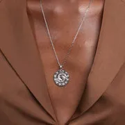 Astrid & Miyu Pisces Bold collier zodiaque Poissons argent