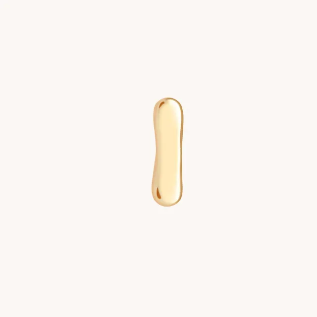 Astrid & Miyu I Initial Click charm or jaune initiale