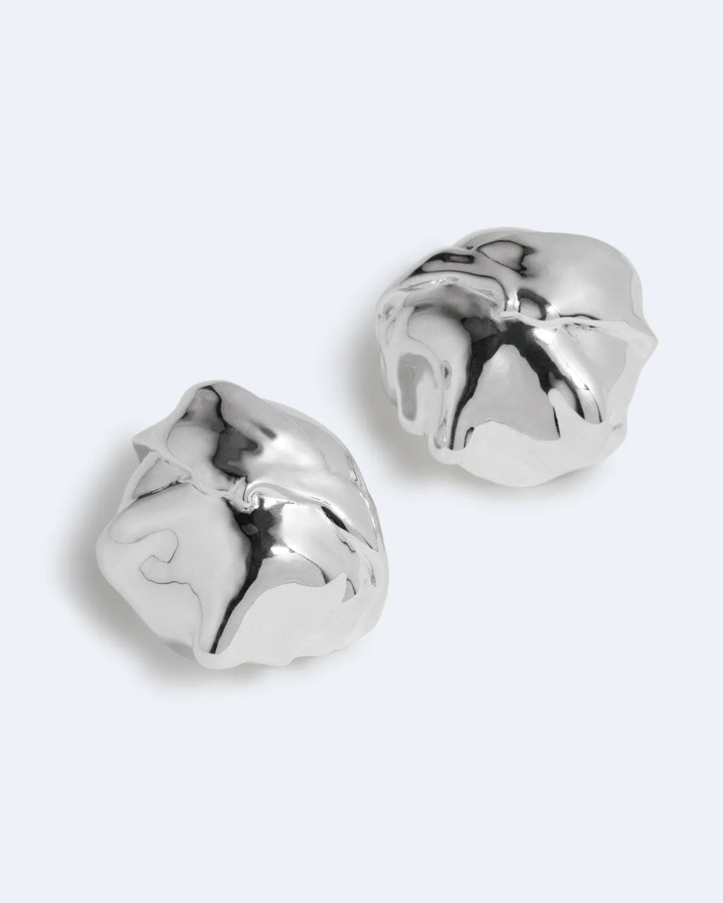 Completedworks Conked Out boucles d’oreilles argent recyclé éclat