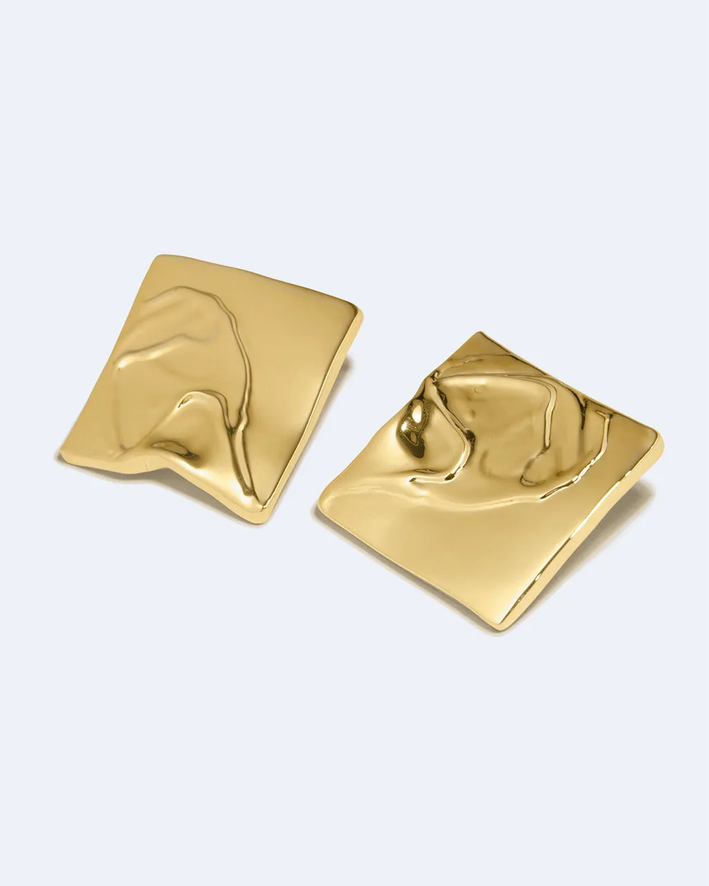 Completedworks Overthinking Again boucles dépareillées vermeil or