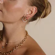 Astrid & Miyu Opal Charm clous doré goutte opale