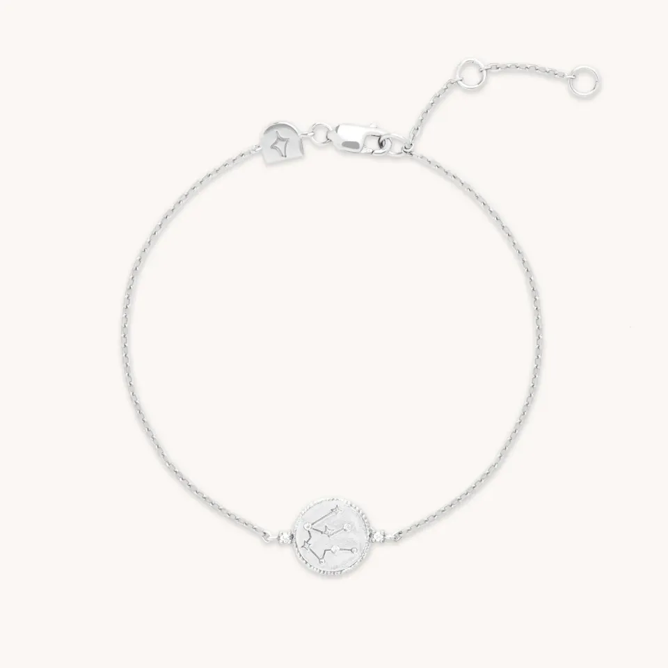 Astrid & Miyu Verseau bracelet zodiaque argent